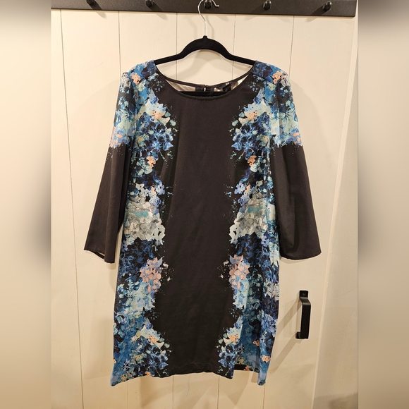 H&M Navy dress sz 14 - Picture 1 of 5